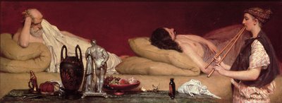 Die Siesta, 1868 von Lawrence Alma Tadema